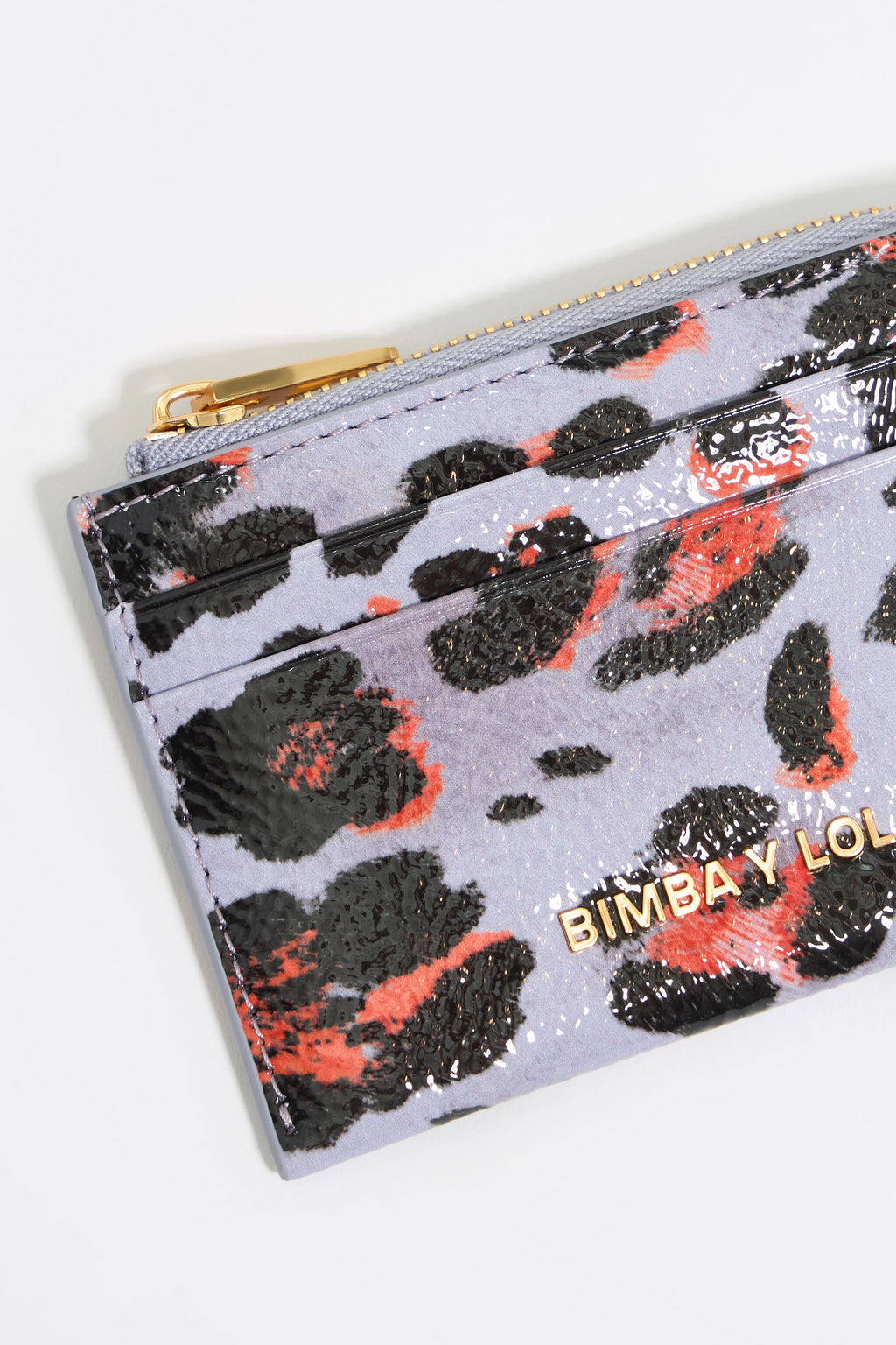 Lilac Leopard coin purse