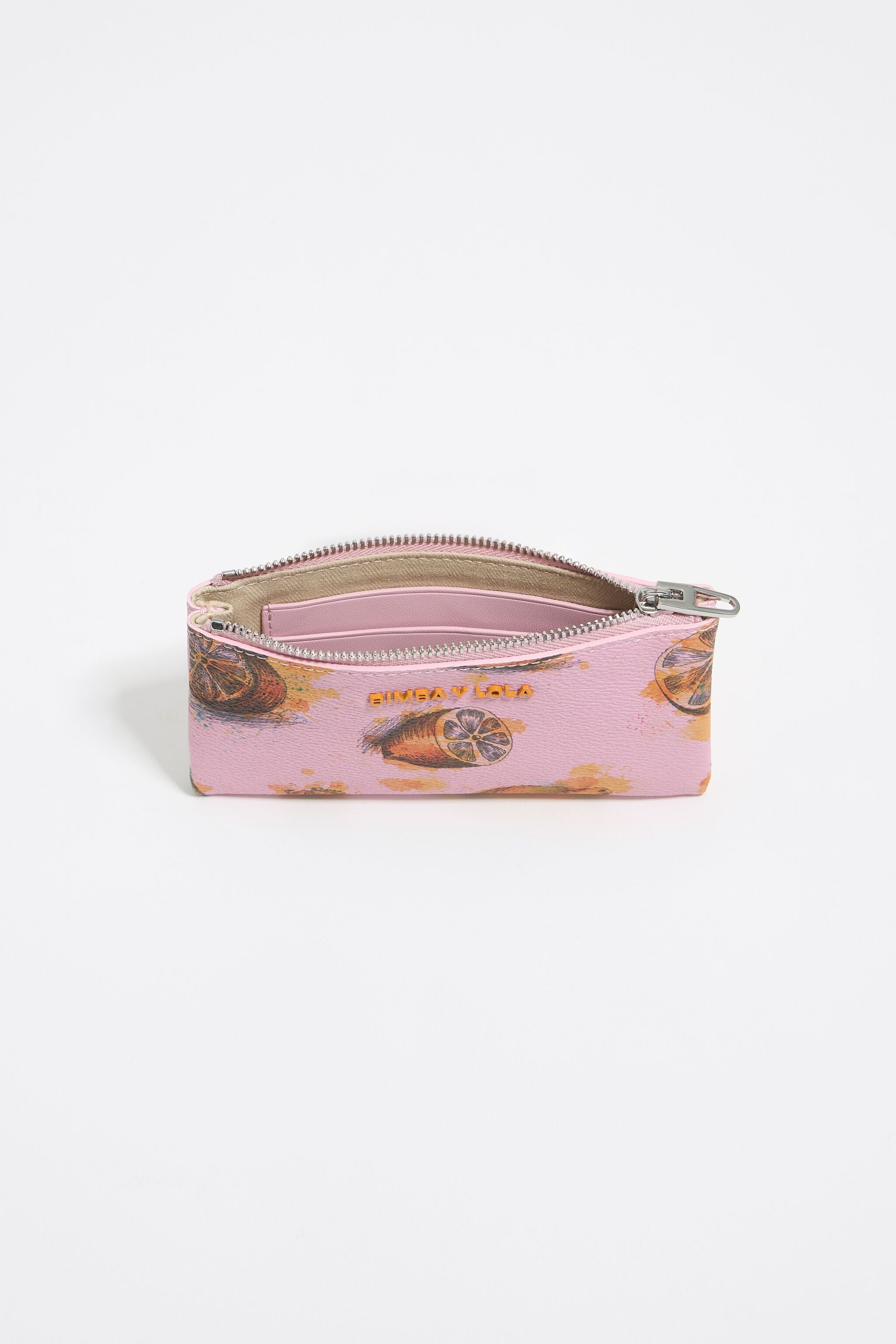 Pink Lemons card holder