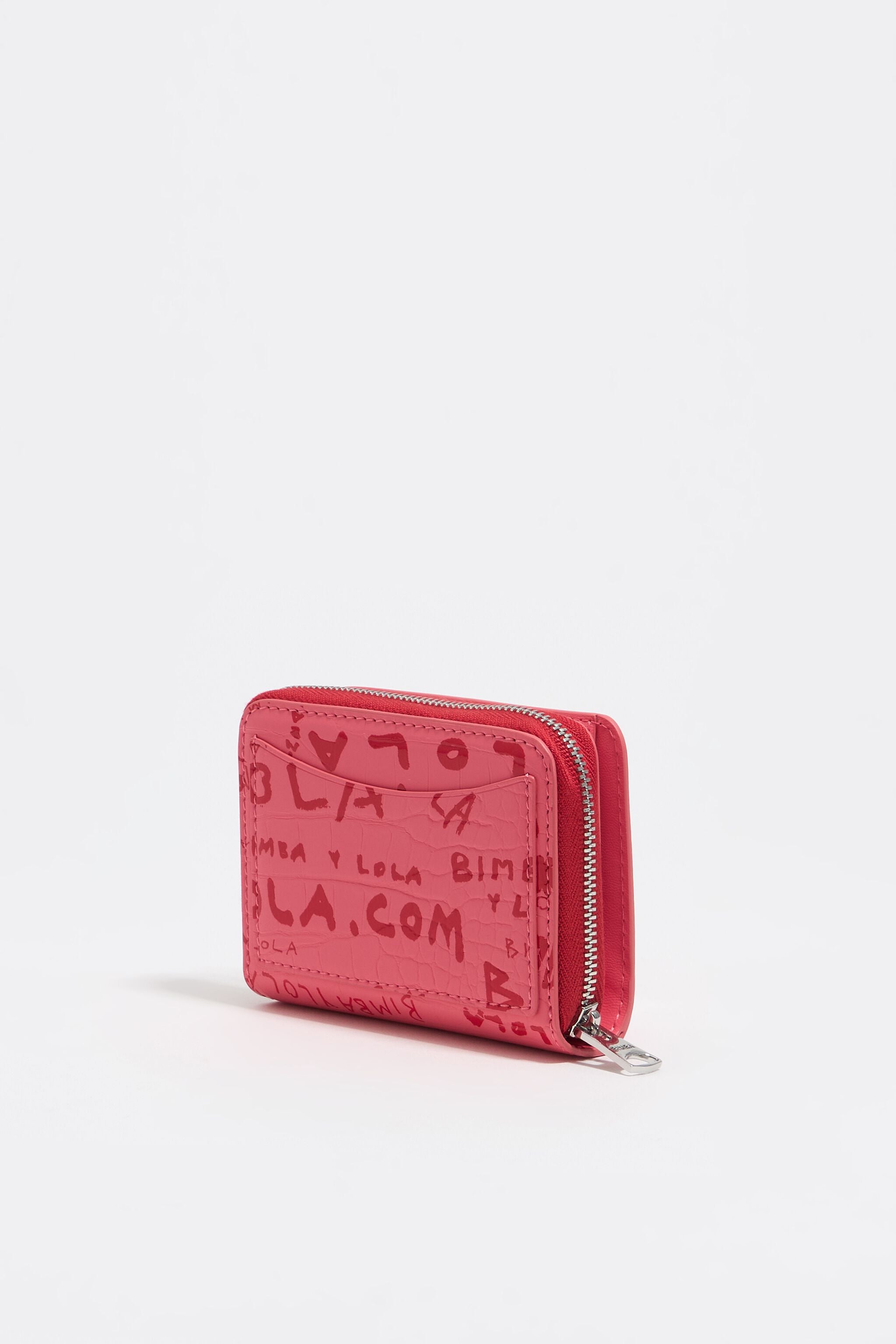 Strawberry mock croc BIMBAYLOLA.COM purse