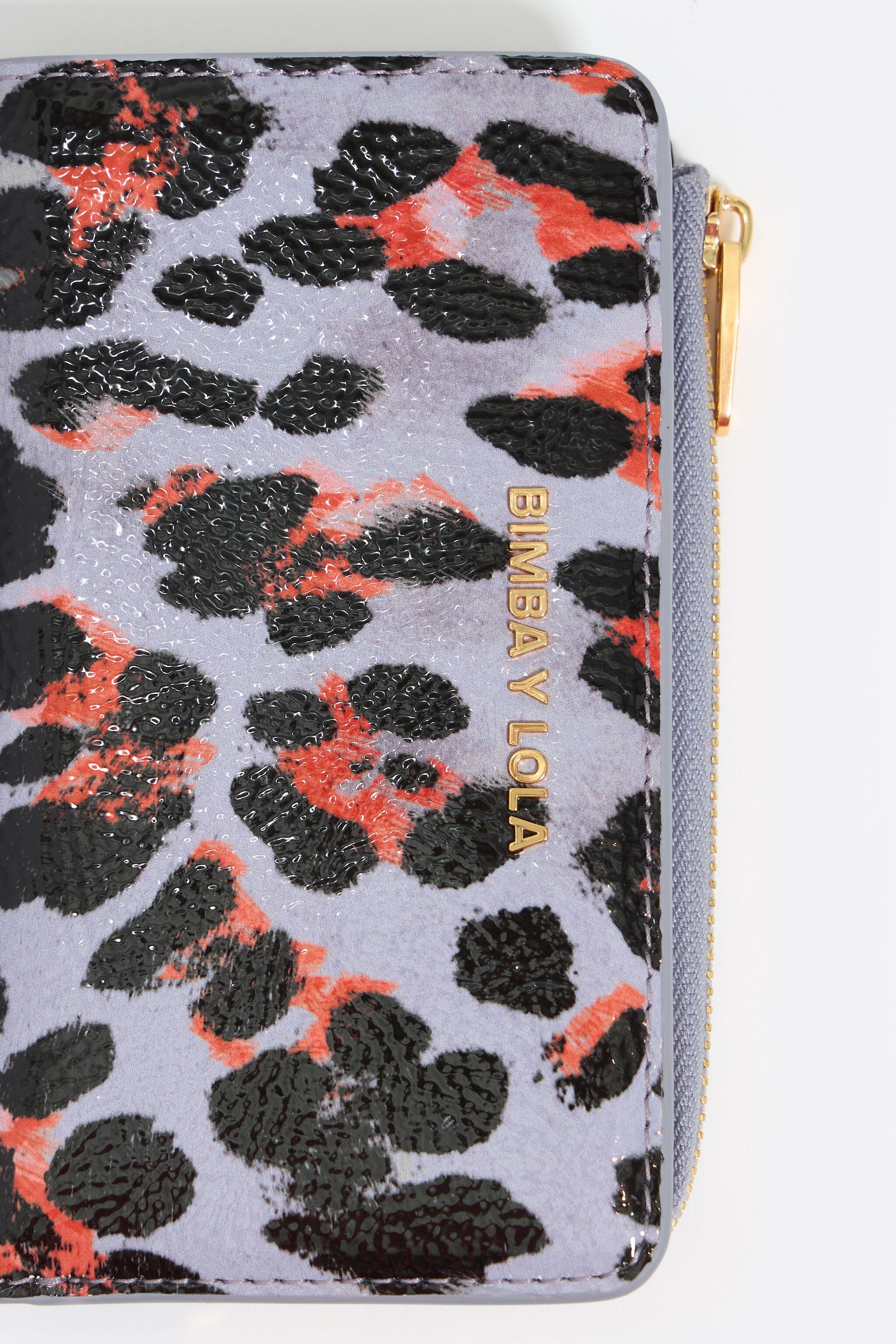 Lilac Leopard purse