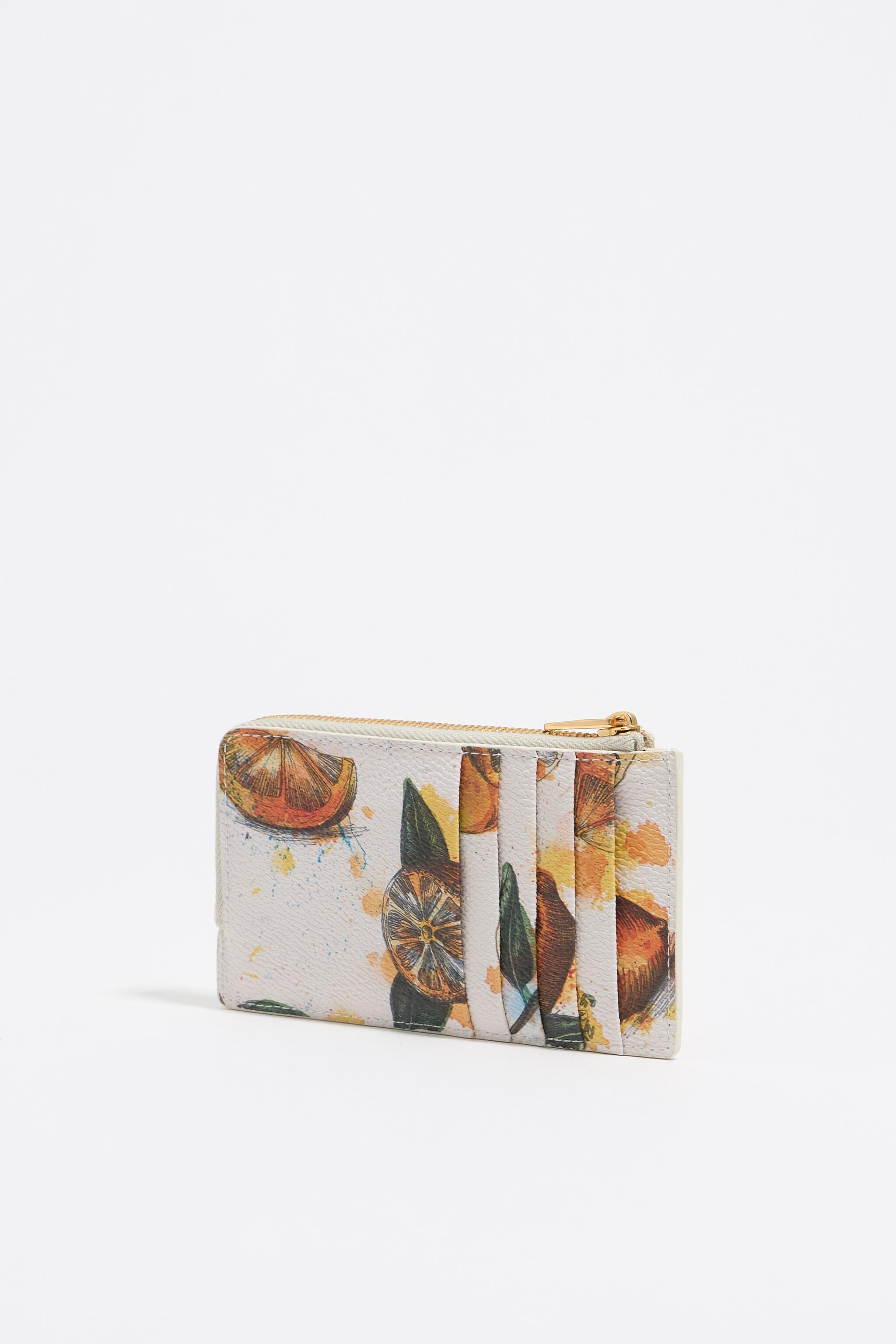 Ivory Lemons card holder/coin purse