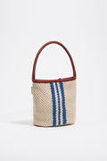 Medium ecru bucket bag