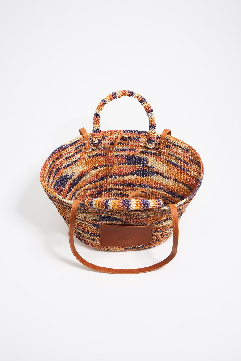 Large purple basket