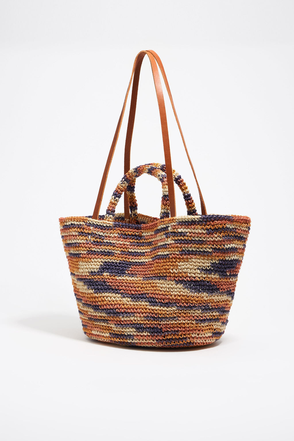 Large purple basket