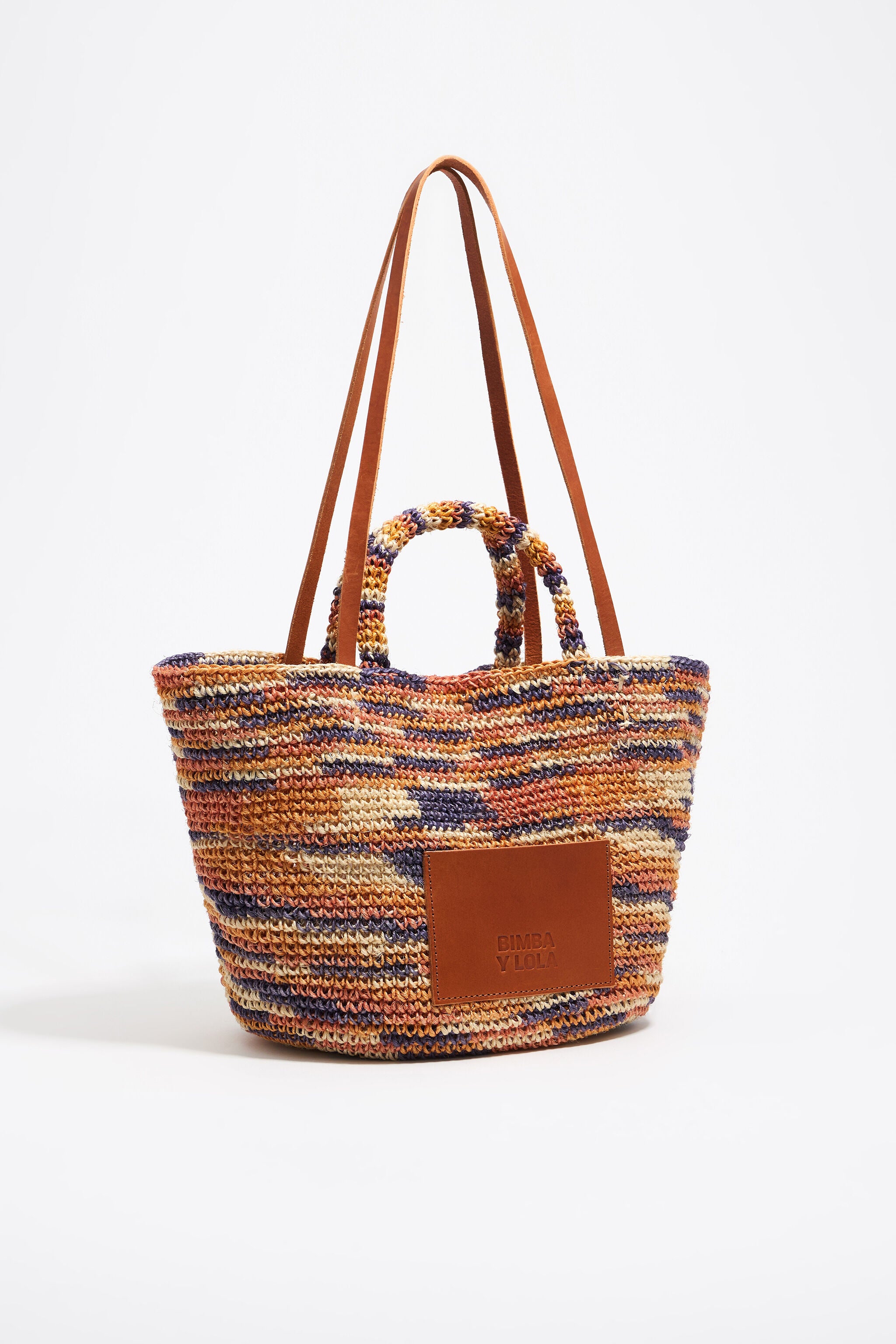 Large purple basket