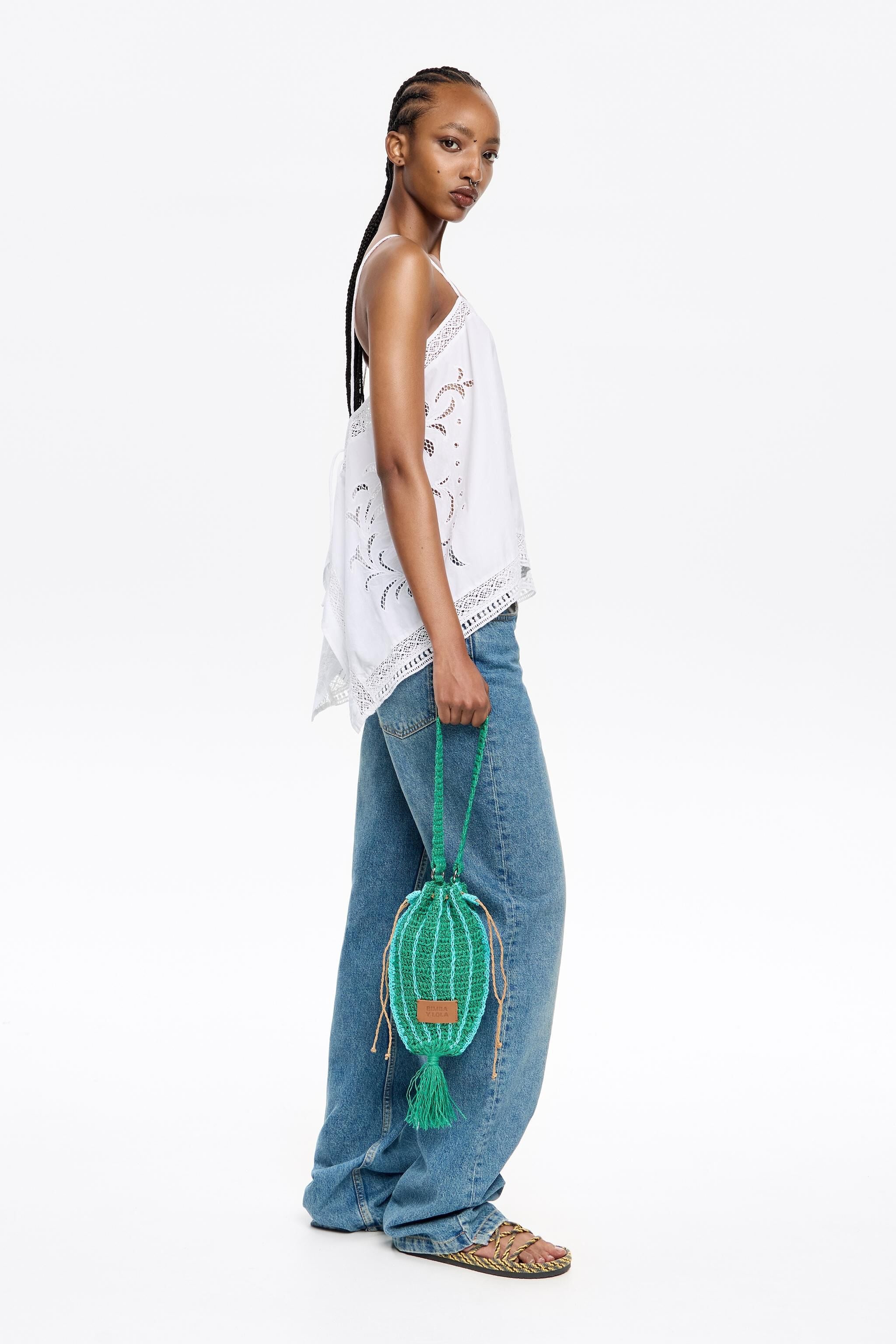 Green Fish bag