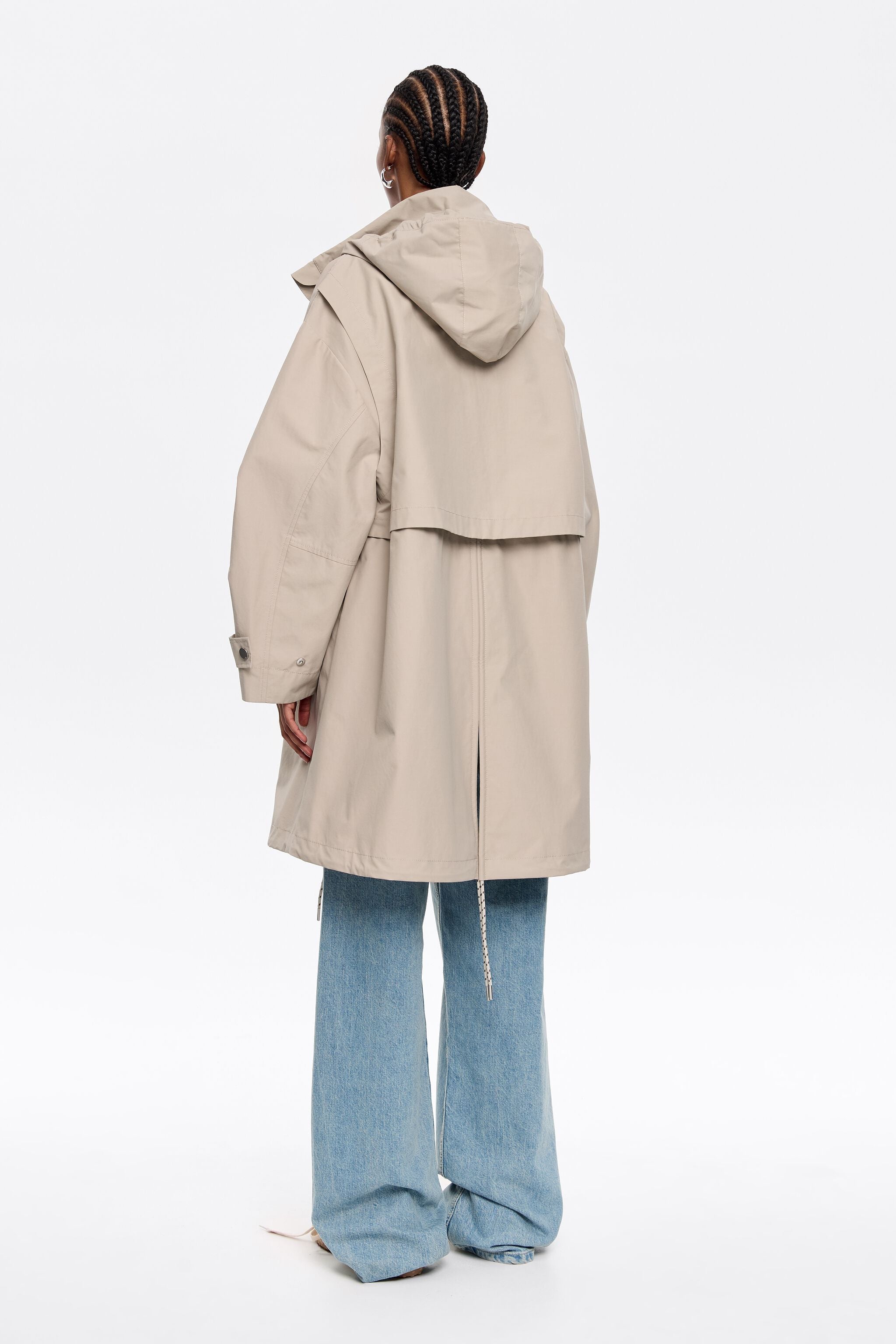 Stone A-line trench