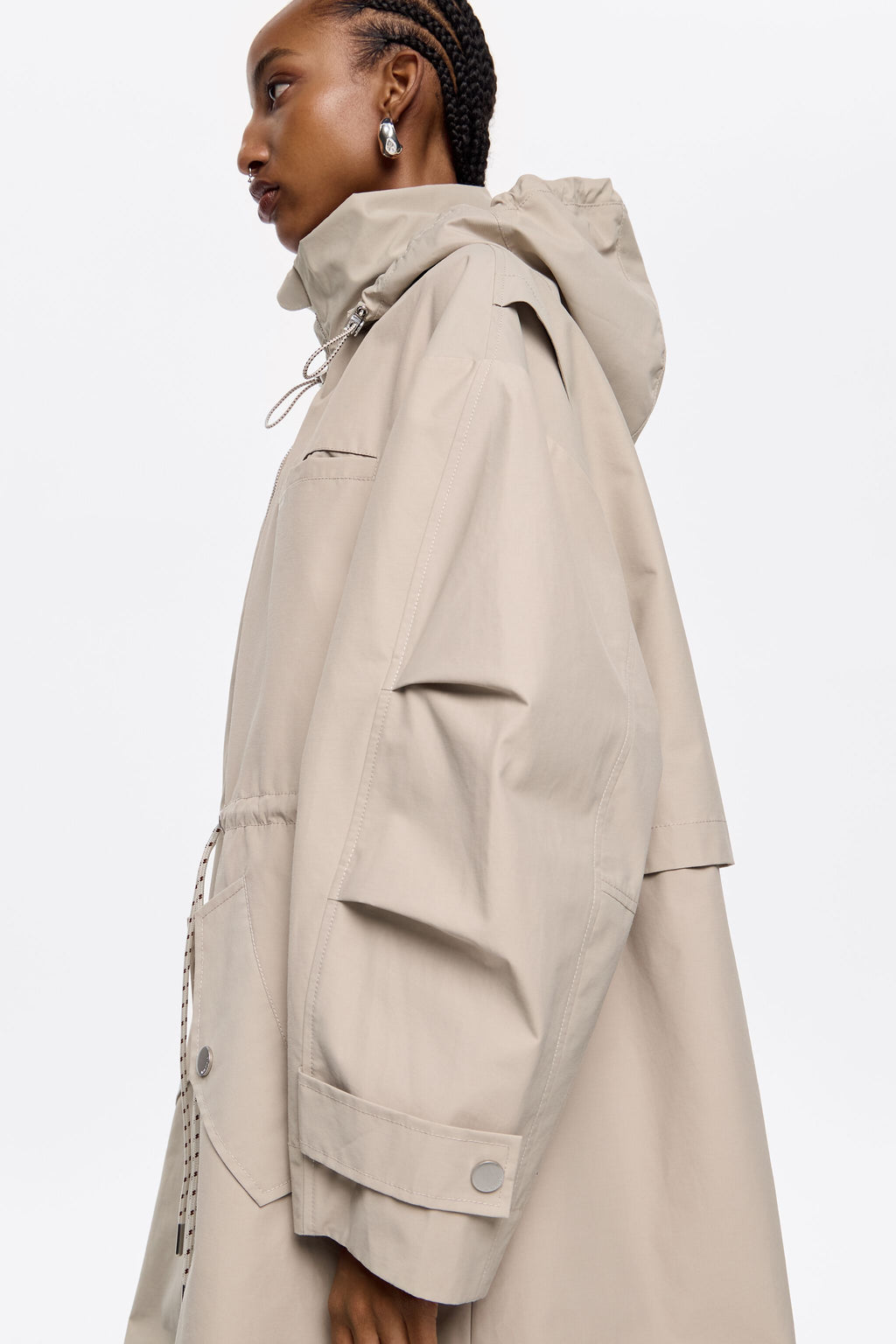 Stone A-line trench