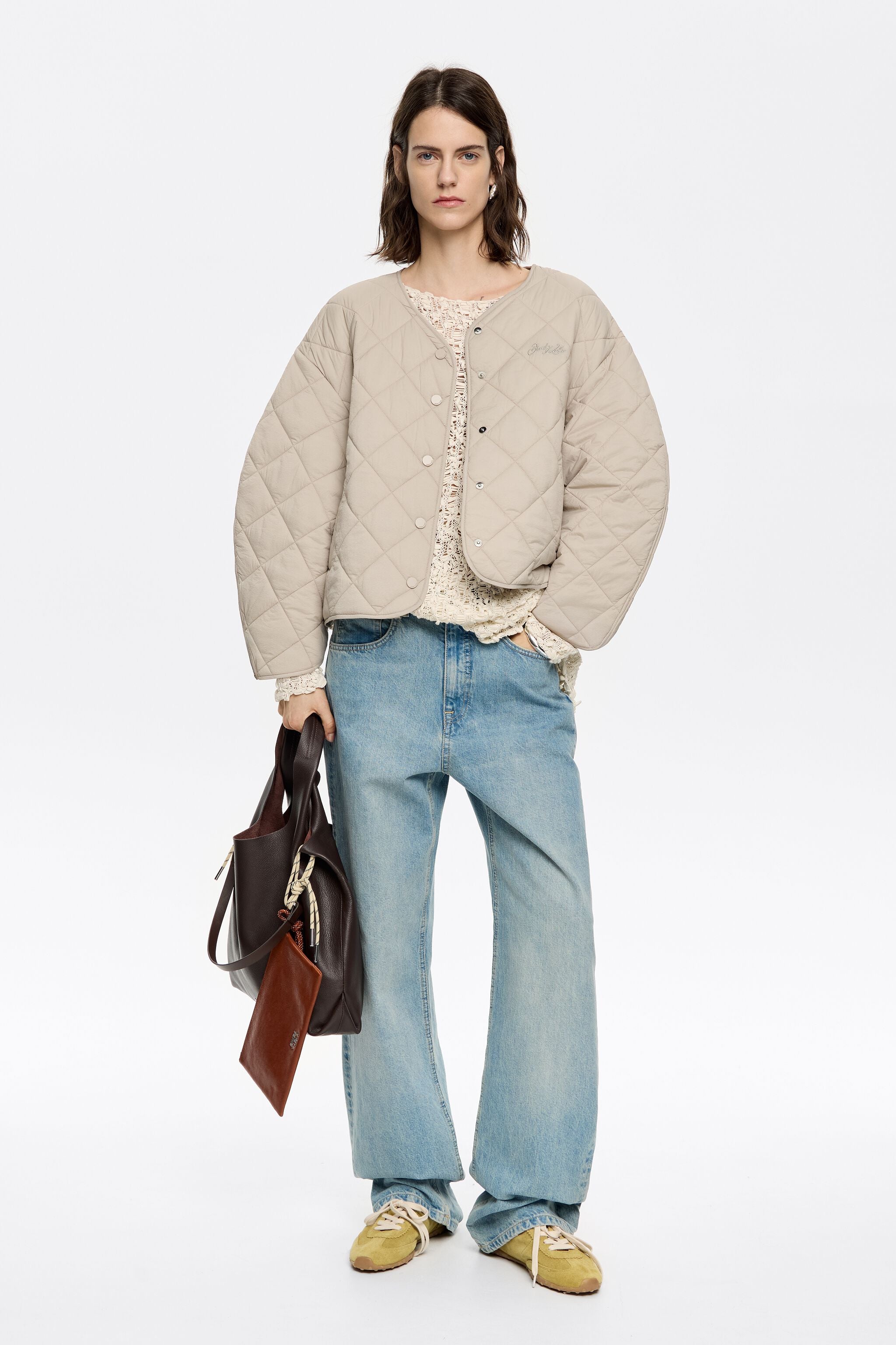 Stone padded jacket