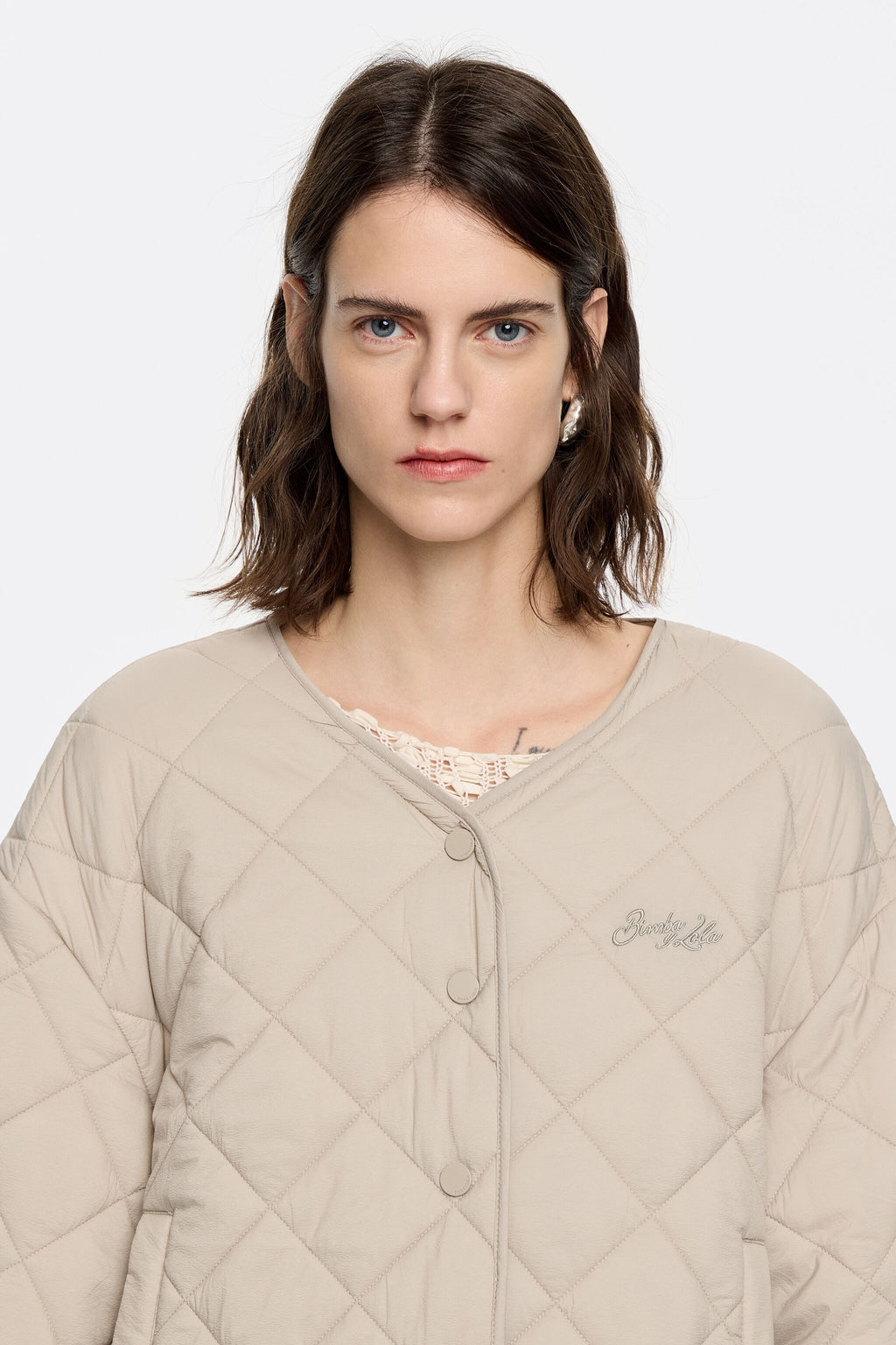 Stone padded jacket