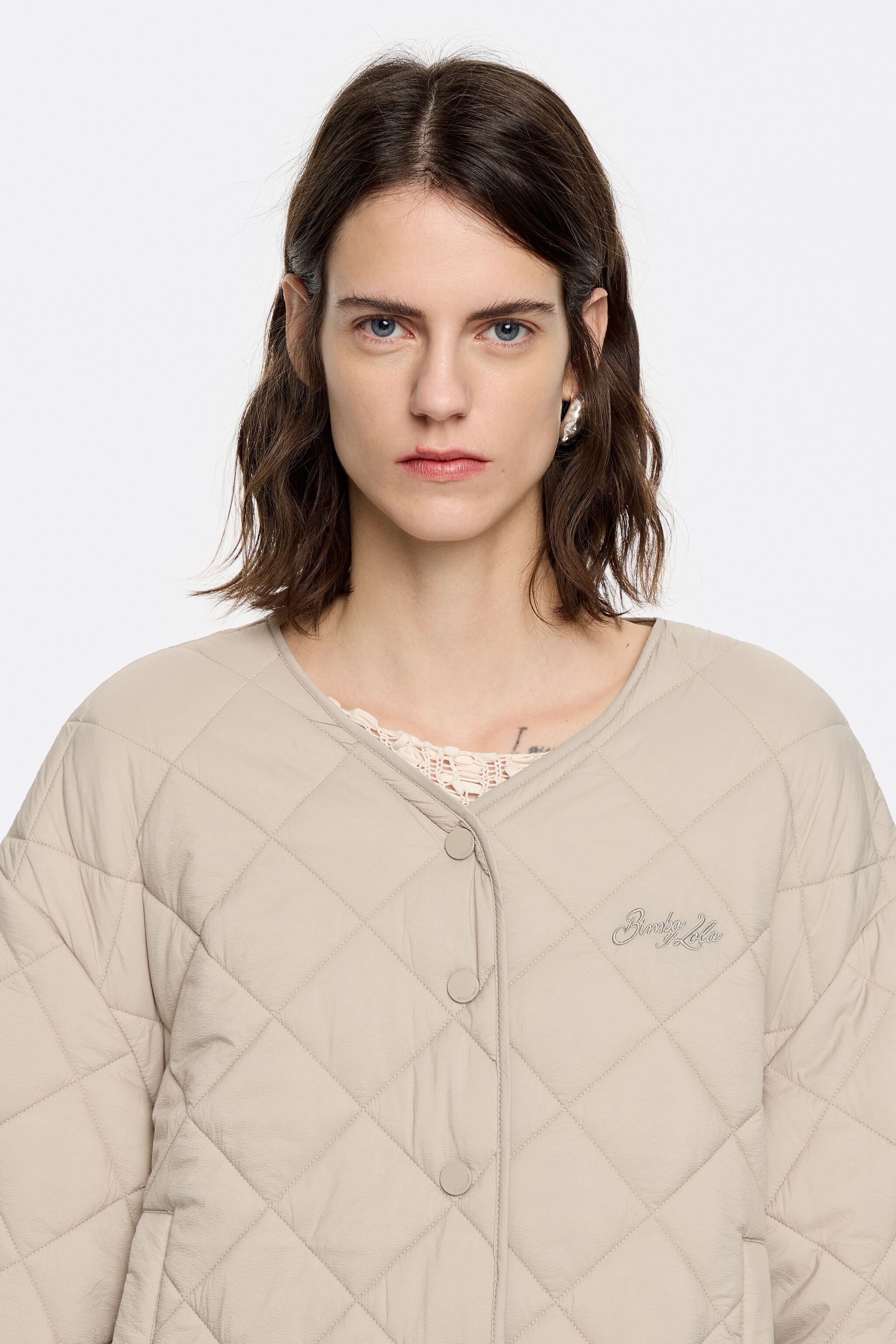 Stone padded jacket