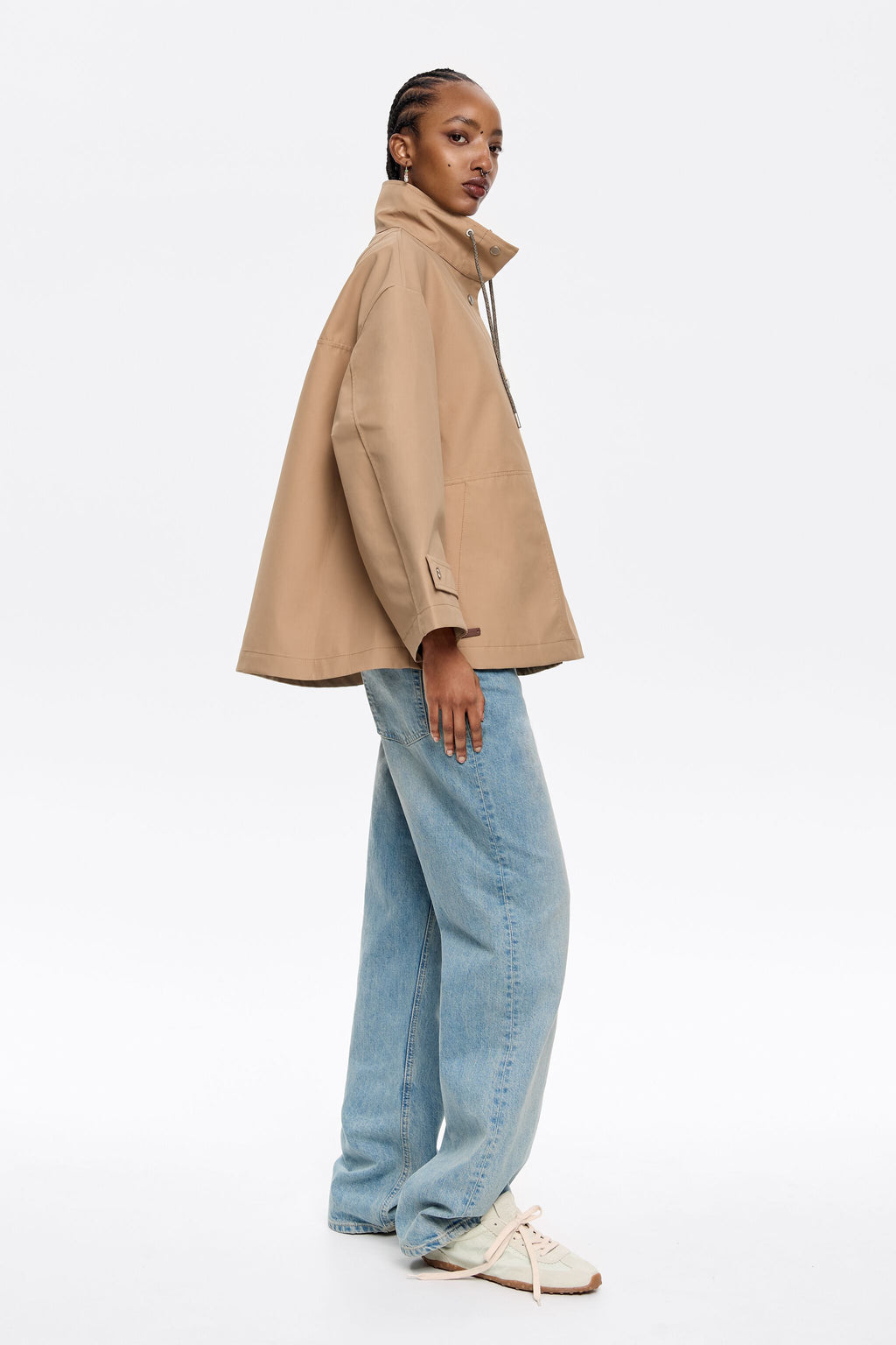 Camel reversible A-line trench