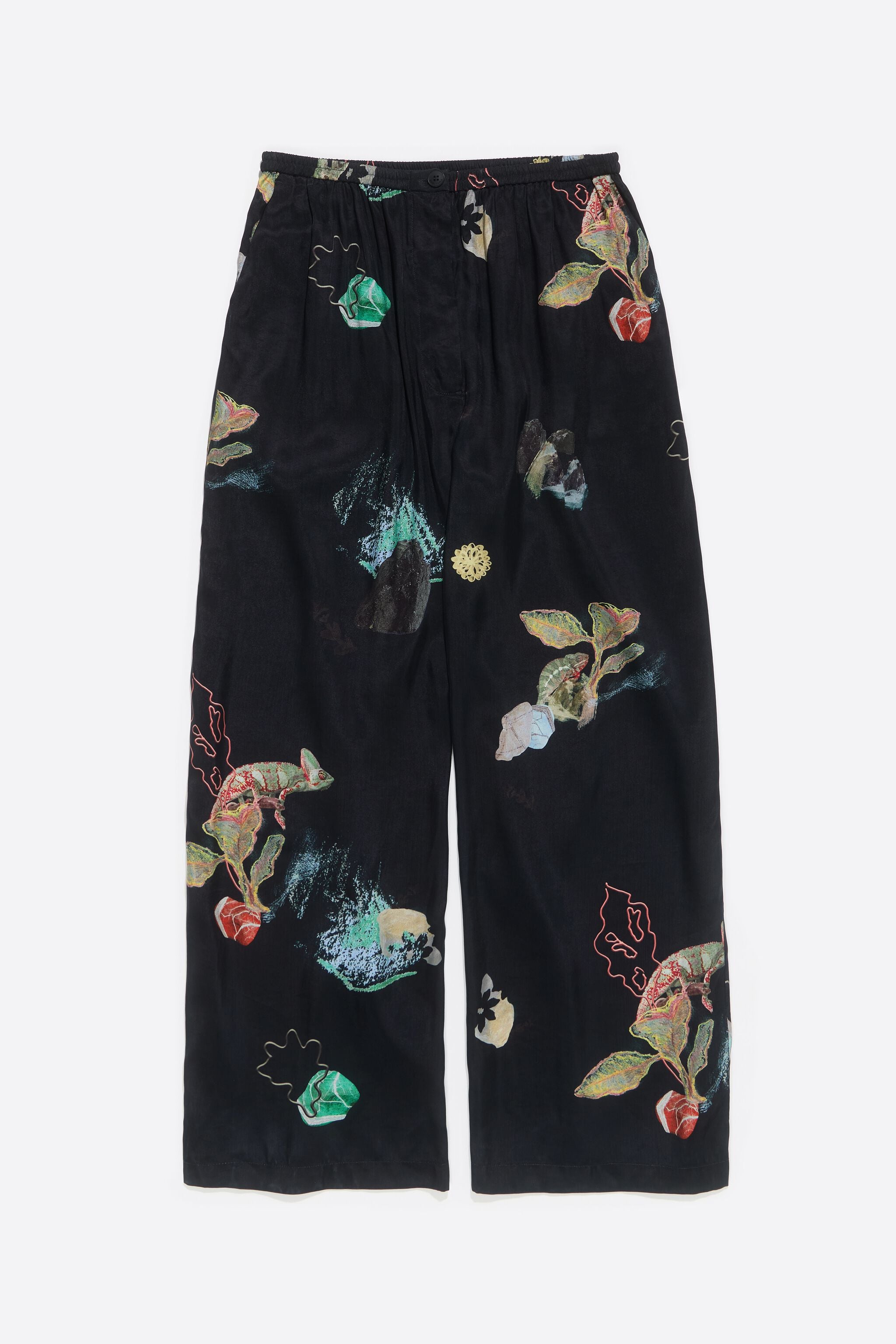 Anthracite Chameleon fluid joggers