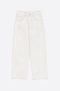 WIDE LEG - White jeans