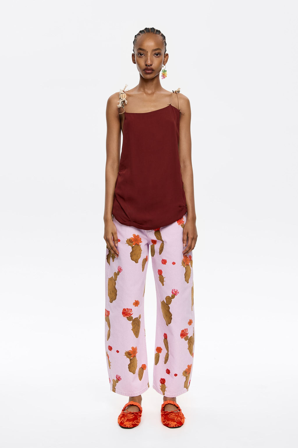 BARREL - Pink Cactus jeans