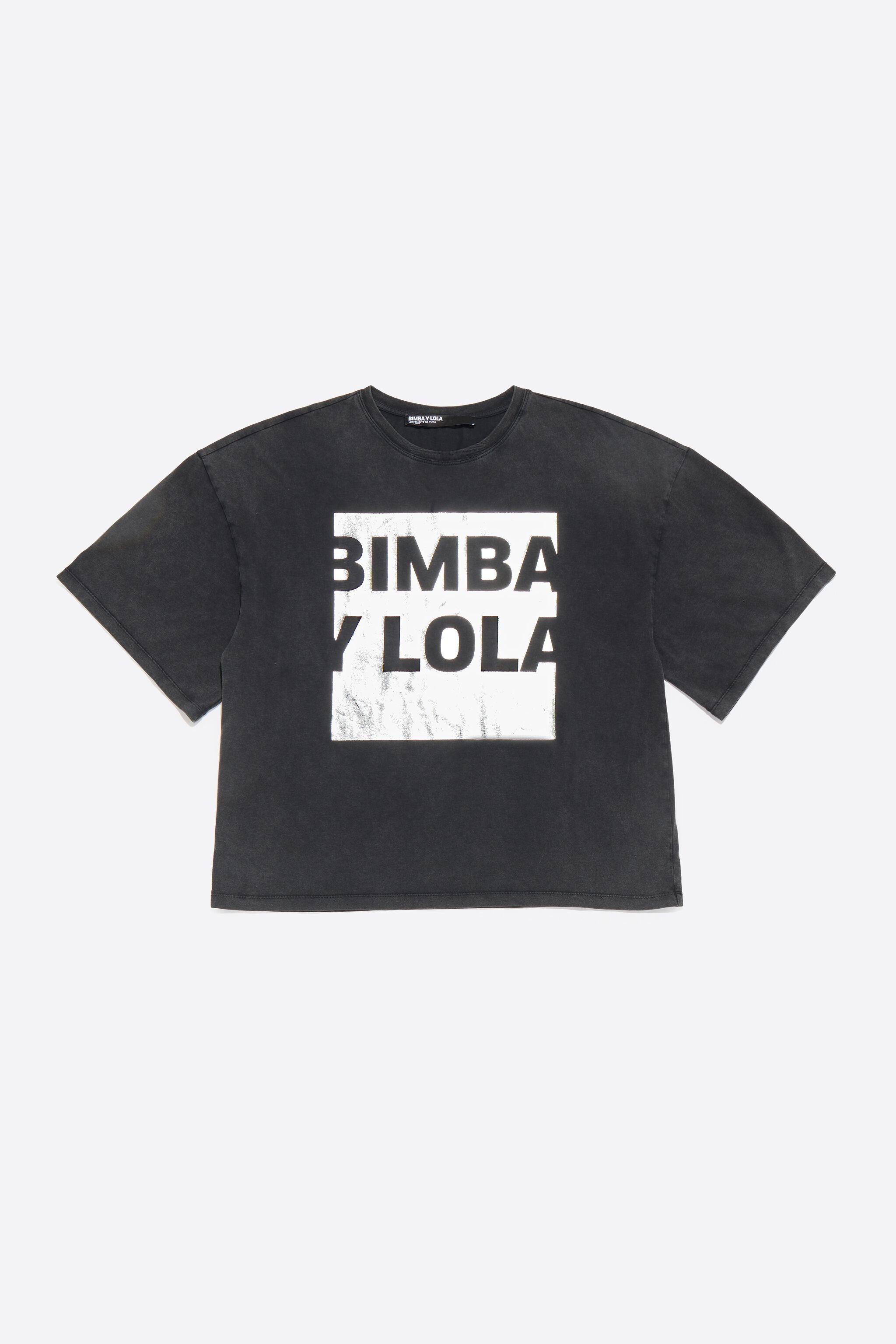Black logo t-shirt