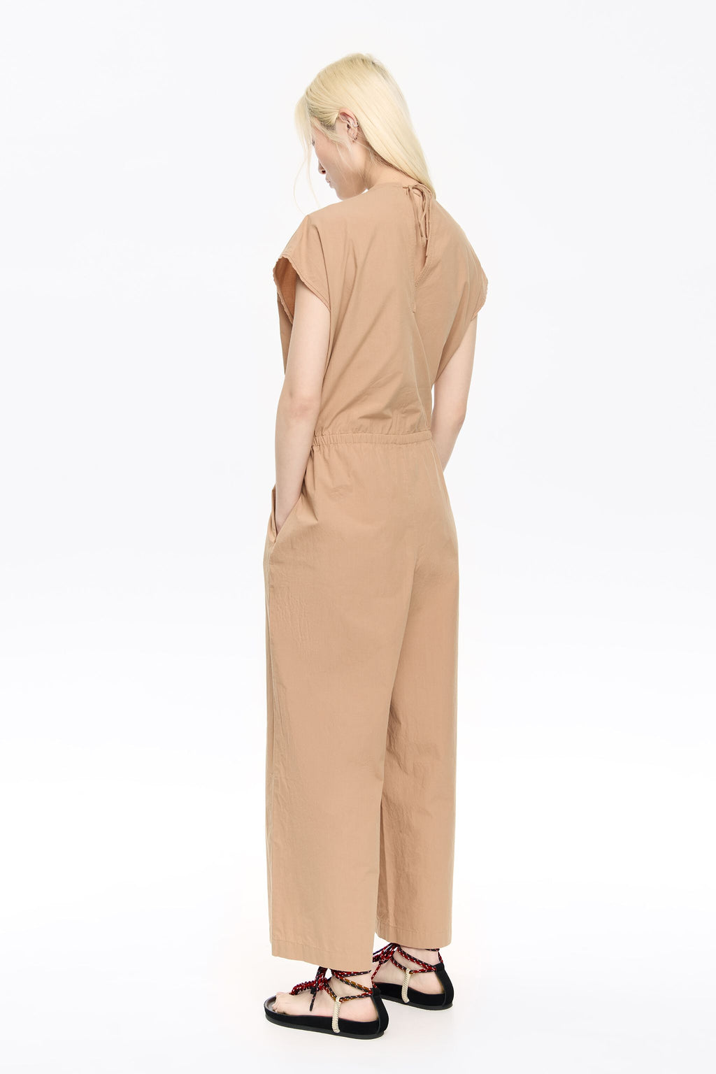 Camel jumpsuit