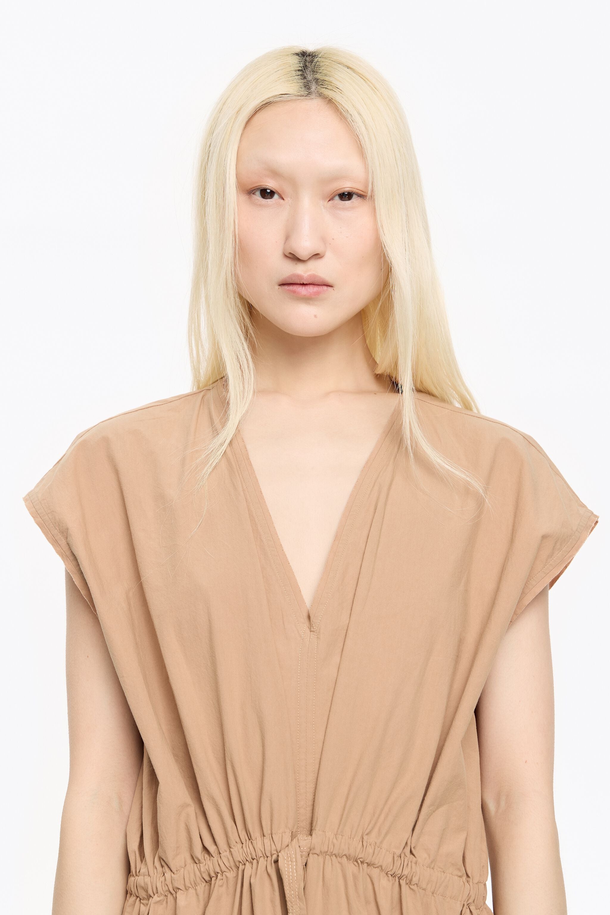 Camel jumpsuit