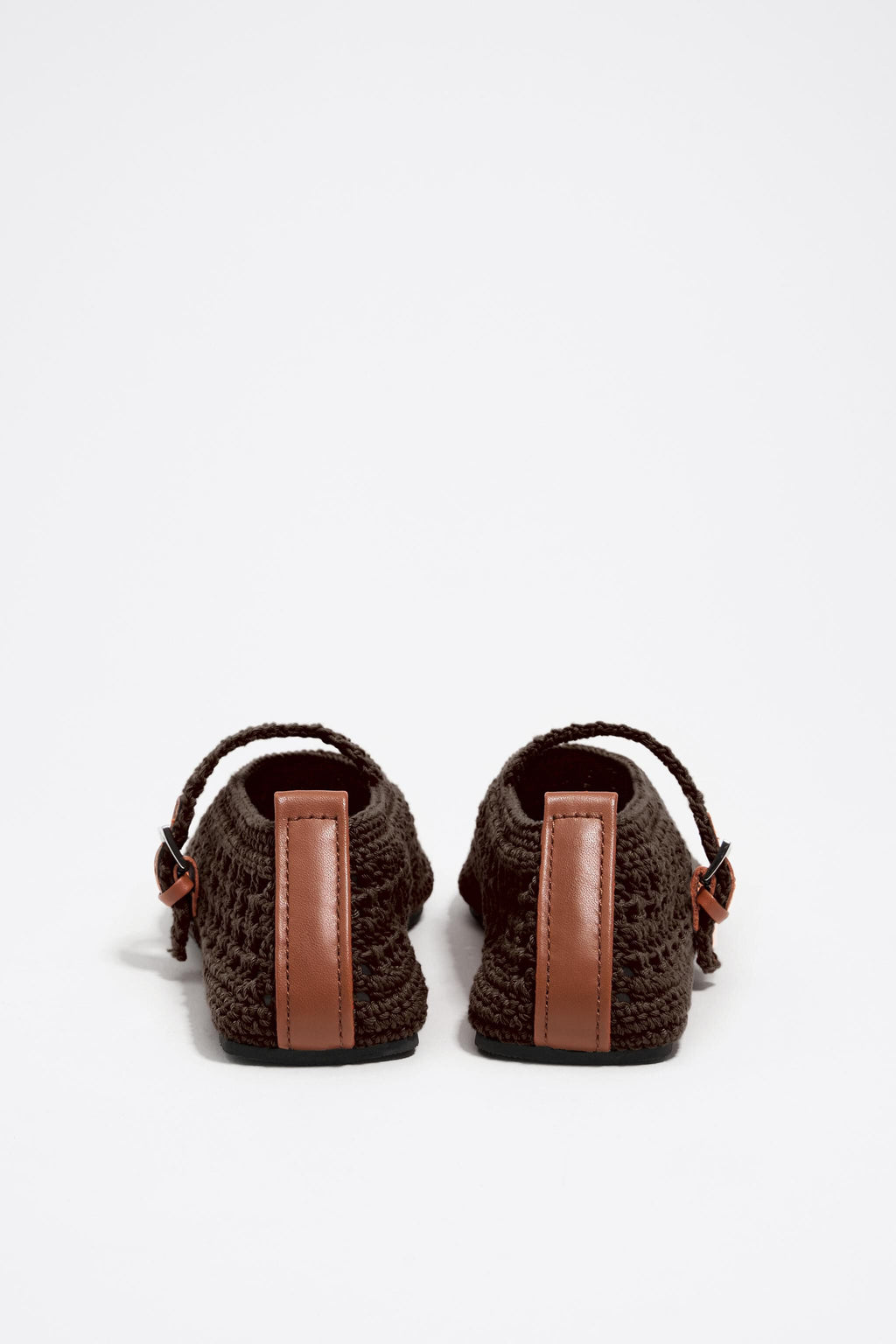 Chocolate crochet ballerina