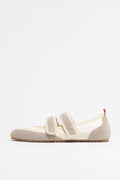 White sporty ballerina