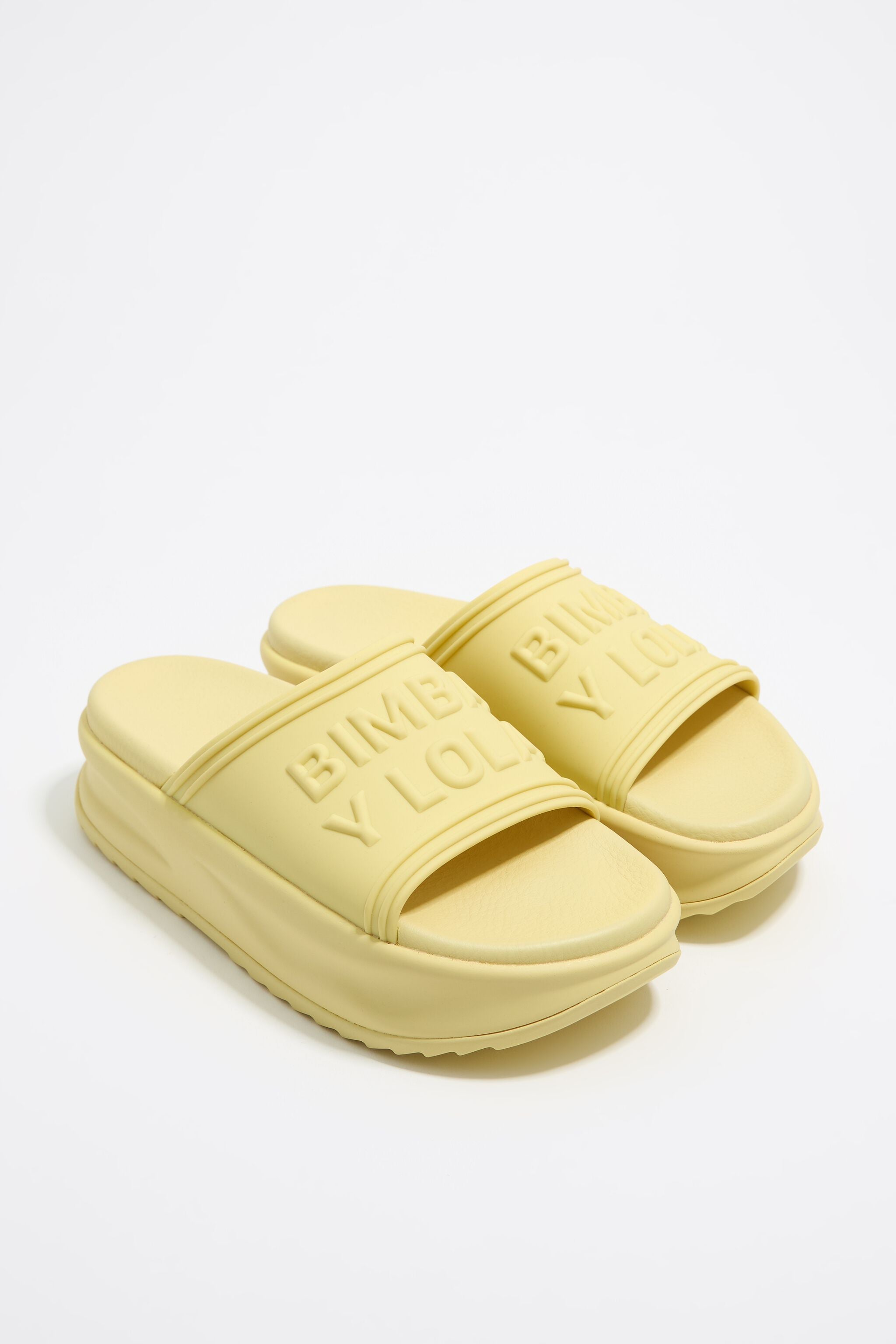Yellow platform slider
