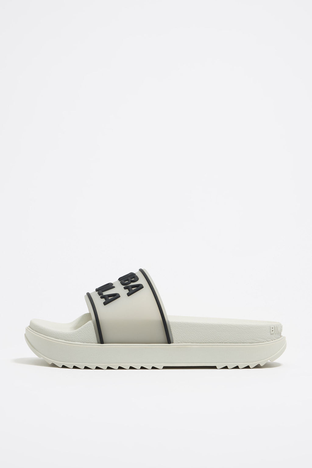White platform slider