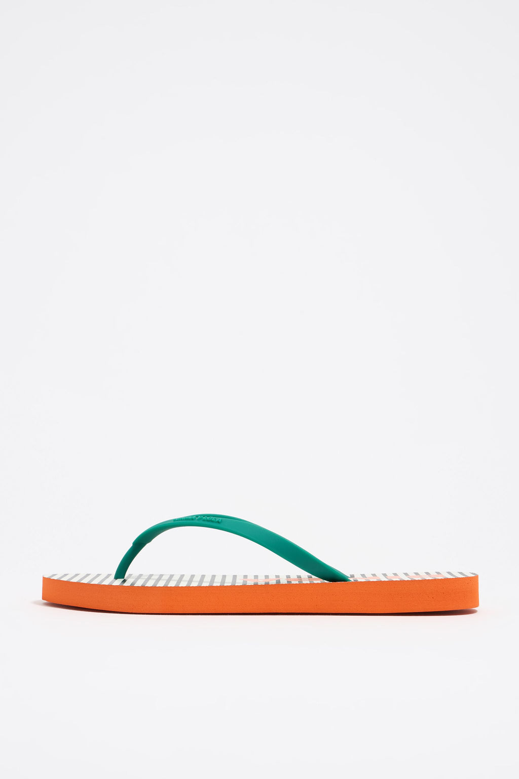 Striped flip-flop